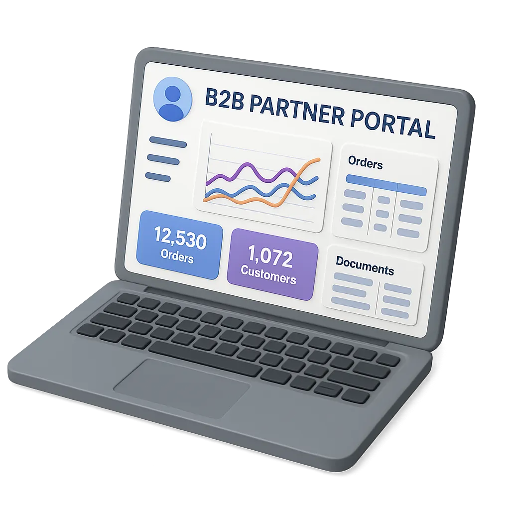 B2B partner portal