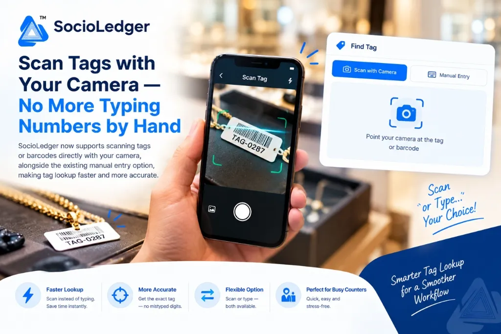 Scan Tags with Your Camera — No More Typing Numbers by Hand